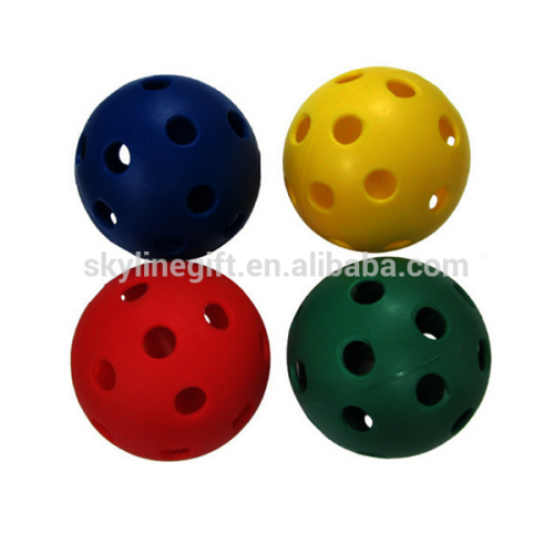 wholesale PE Wiffle Ball/Practise ball/Trainning pickleball
